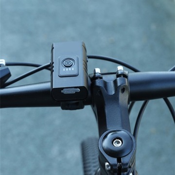 МОЩНАЯ СВЕТОДИОДНАЯ ВЕЛОСИПЕДНАЯ ЛАМПА ACU USB ПЕРЕДНЯЯ + ЗАДНЯЯ