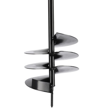 ЗЕМЛЯНОЙ БУР ДЛЯ ПОЧВЫ БУР 20см 200мм РУЧНОЙ ШНЕК