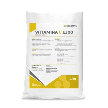 WITAMINA C E300 DODATEK PASZOWY 1kg