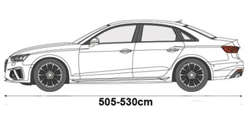 Pokrowiec na samochód auto BMW 7 premium +pas