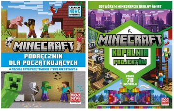Pakiet Minecraft Podręcznik dla początkujących + Kopalnia projektów