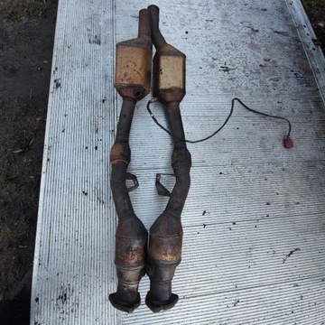 KATALIZATOR KATALIZATORY AUDI A4 B6 3.0 ASN MANUAL OŚKA KOMPLET
