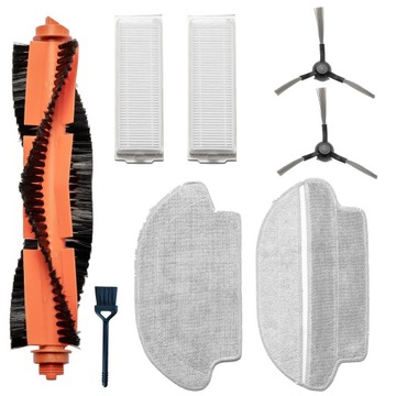 ZESTAW SZCZOTKI FILTRY MOP DO XIAOMI Mi Robot Vacuum Mop Pro Viomi V2 V3 SE