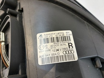 AUDI TT 8J SVĚTLO PŘEDNÍ XENON R - 14806