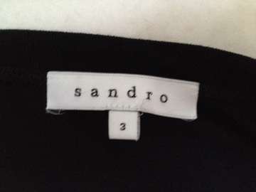 SANDRO - luksusowa BLUZKA dżety - 40 (L)