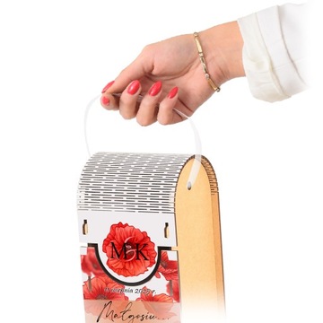 PROŚBA O ŚWIADKOWANIE DLA ŚWIADKOWEJ ZAPROSZENIE BOX SKRZYNKA NA WINO