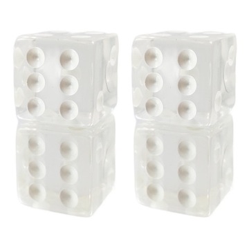 НАБОР ИЗ 2 КУБИКОВ D6 ДЛЯ РПГ «НЕВИДИМОСТЬ»