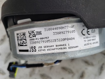 AIR NÁDRŽ ULOŽENÍ ŘIDIČE BMW F10 F11 33809279105