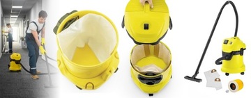 10 мешков для пылесоса для KARCHER WD3 WD SE4001 PLUS KWD V-17 V-15 V12 ФИЛЬТР