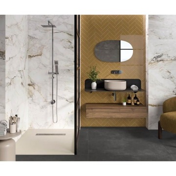 PŁYTKI PODŁOGOWE 60X120 KAMIENNE GOLD POŁYSK GRES