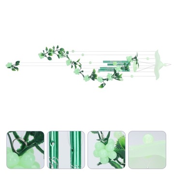 Светящиеся колокольчики Декор балкона Световой ветер