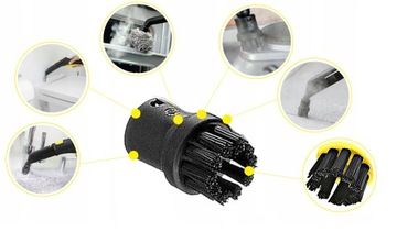 12 МОЩНЫХ ПАРОВЫХ ЩЕТКОВ ДЛЯ KARCHER SC 1 2 3 4