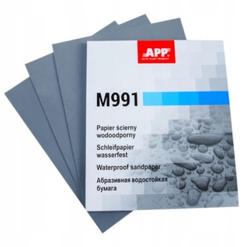 APP Papier ścierny wodny P400 Na wodę mokro