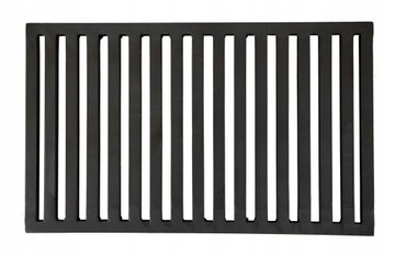 Ruszt STALOWY do kominka grila 37x26cm 26 x 37