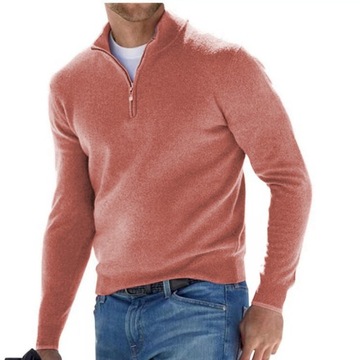BLUZA MĘSKA ROZPINANA BEZ KAPTURA