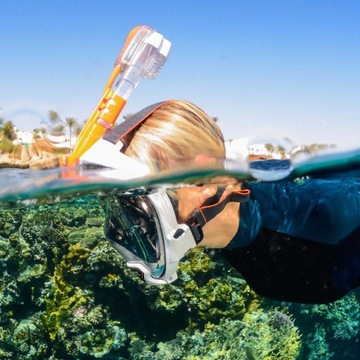 Полнолицевая маска для подводного плавания Ocean Reef ARIA QR+ L/XL