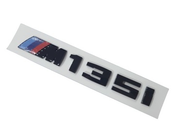 Emblemat M-Power 135 i Black Glossy do BMW