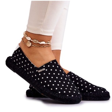 ESPADRYLE W GROSZKI BIG STAR JJ274867 CZARNE 41
