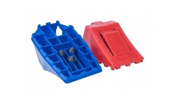 КЛИНОВЫЕ КОЛЕСА, 4 ШТ. ПОД КОЛЕСА, КОМПЛЕКТ ЗАМКОВ ВЫЛЕТА