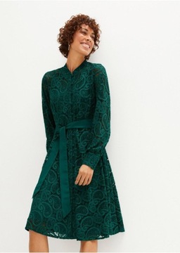 42 КРУЖЕВНОЕ ПЛАТЬЕ-РУБАШКА