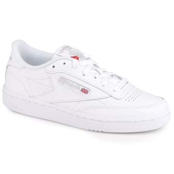 Buty sneakersy damskie Reebok CLUB C 85 WHITE