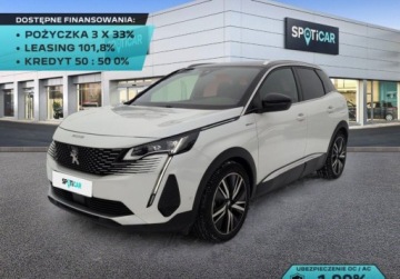 Peugeot 3008 II Plug-In Hybrid Facelifting 1.6 HYBRID4 300KM 2022 Peugeot 3008 1.6 PureTech Hybrid4 PHEV GT Pack SS EAT8 SalonPL Niski Przeb