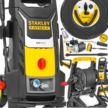 MYJKA CIŚNIENIOWA STANLEY 260BAR MOSIĄDZ POMPA FATMAX 3000W ZWIJACZ PATIO