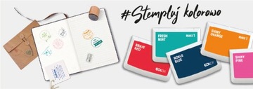 Штемпельная подушечка COLOP - БИРЮЗОВЫЙ / ПИЛОВЫЙ ЛЕС