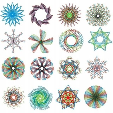 НАБОР МЕГА-РИСОВАНИЙ СПИРОГРАФ РУЧКИ ОБУЧЕНИЕ РАЗВЛЕЧЕНИЕ ОБРАЗОВАНИЕ РИСОВАНИЕ