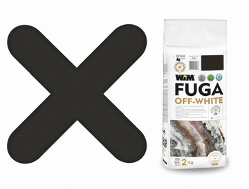 FUGA wysokoelastyczna do mozaiki CARBON BLACK 2kg