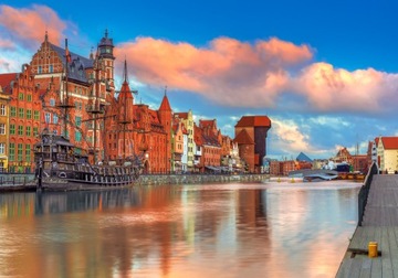 PUZZLE 500 ELEMENTÓW Colors of Gdansk B-53933