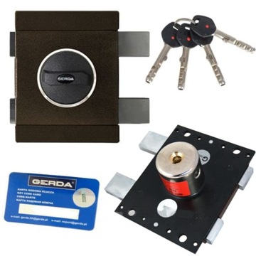 Верхний замок TYTAN ZX ОДОБРЕН GERDA С ОДОБРЕНИЕМ