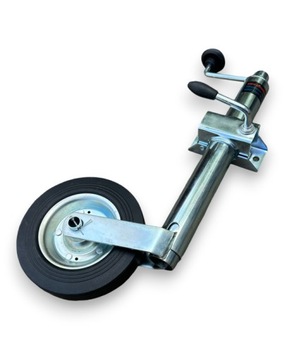 ОПОРА КОЛЕСА КОЛЕСО С РУЧКОЙ 200 кг МАНЕВРИРОВАННЫЙ ЗАЖИМ FI48 мм КОМПЛЕКТ колеса