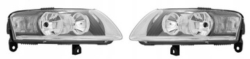 AUDI A6 C6 04-08 REFLEKTOR LAMPA PRZEDNIA LEW+PRA