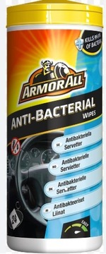 ArmorAll Anti-Bacterial Chusteczki do kokpitu 24sz