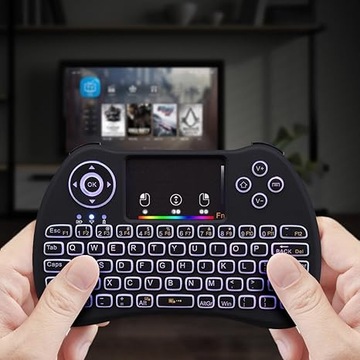 Беспроводная клавиатура Opau H9 с тачпадом Smart TV Raspberry Android