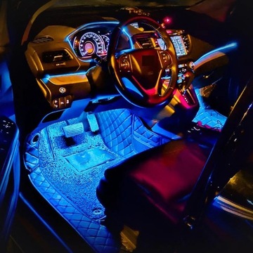 USB-светодиоды Салон автомобиля ОСВЕЩЕНИЕ Салона автомобиля RGB цветной пульт дистанционного управления ЛЕНТА