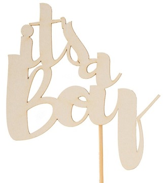 Topper z Beermaty do Bukietu itp.* It's A Boy *