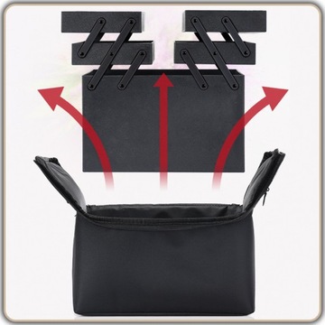 СУМКА-КОСМЕТИКА СУМКА-ОРГАНИЗАТОР ДЛЯ КОСМЕТИКИ ВМЕСТИМОСТЬ XL