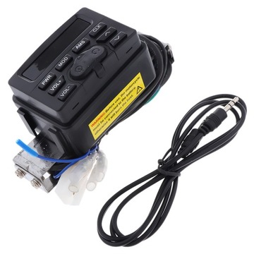 Jednoczęściowe radio motocyklowe