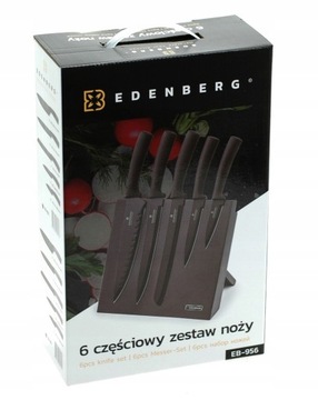 НОЖИ кухонные НАБОР ИЗ 5 НОЖЕЙ МАГНИТНЫЙ БЛОК