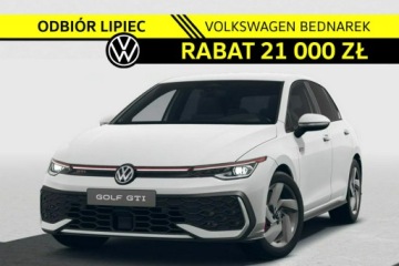 Volkswagen Golf VIII GTI Facelifting 2.0 TSI 265KM 2026 Volkswagen Golf GTI 2.0 TSI 265 KM DSG