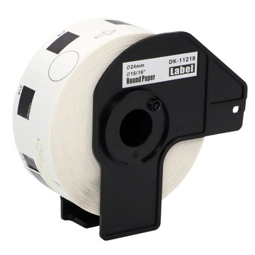Taśma termiczna do Brother QL DK11218 uchwyt fi 24