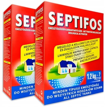 Подготовка Septifos к септикам 1,2 кг
