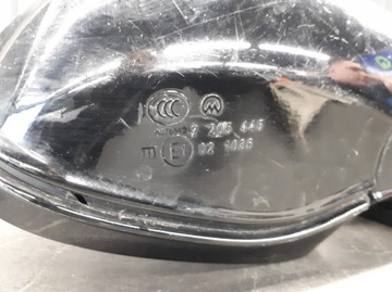 7205445 ZRCÁTKO PRAVÉ BMW X3 14R F25 5PIN ČERNÉ STOJAN