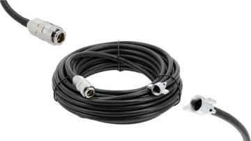 WĄŻ PNEUMATYCZNY DO KOMPRESORA Z SZYBKOZŁĄCZKĄ 6x10mm 12m 10bar YT-24271