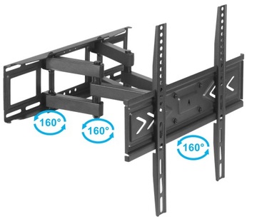 Универсальное крепление для телевизора 25-70 дюймов Поворотная вешалка для телевизора
