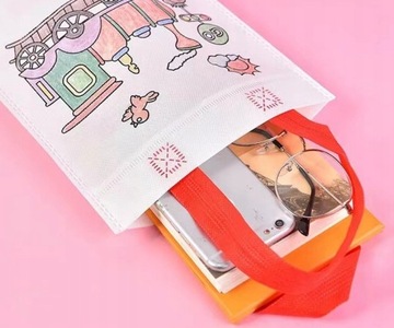 Детские сумки для самостоятельной росписи, 12 шт + фломастеры