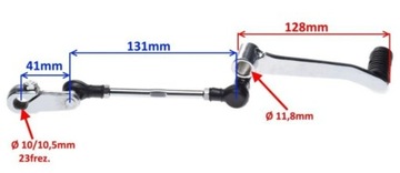 DŹWIGNIA ZMIANY BIEGÓW Z ŁĄCZNIKIEM Router WS50