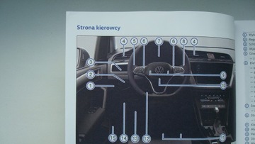 VW Touran II 2015 - Руководство на польском языке для VW Touran 2023 года, красочное!